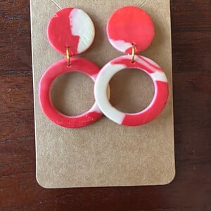 Lente oorbellen (rond)