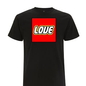 LOVE T-shirt – Voor de echte LEGO fan!