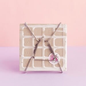 Metalen tegelhanger – Mini