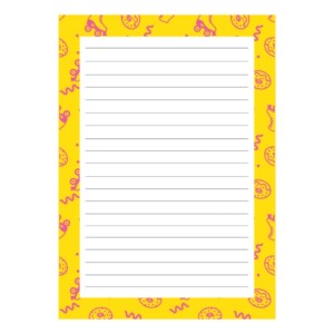 Notitieblok – Happy days