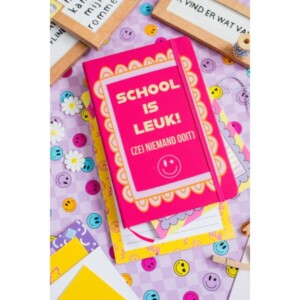 Notitieboek A5 – School is leuk! (zei niemand ooit)