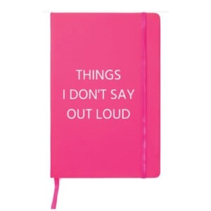 Notitieboek – Things I don’t say out loud