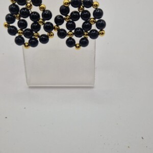 oorbellen black en gold