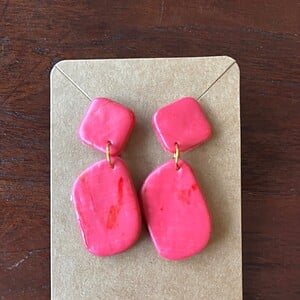 Oorbellen - roze