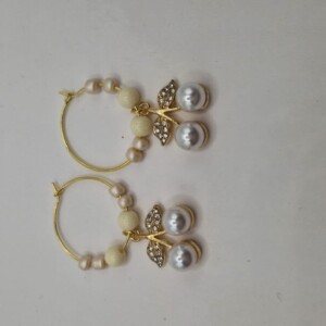 oorbelring met kersen