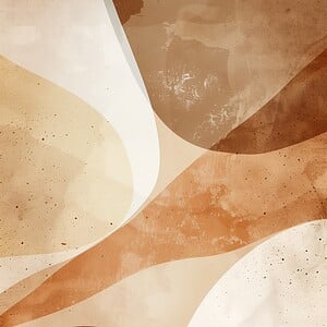 Organisch Poster/Wanddecoratie - Evelinor - Abstracte posters - Voor woonkamer/keuken/slaapkamer - Fylori