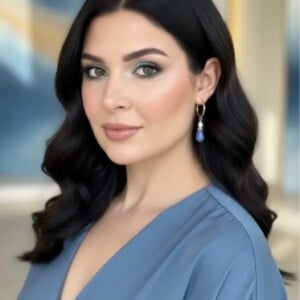 Parel en blauwe agaat oorbellen