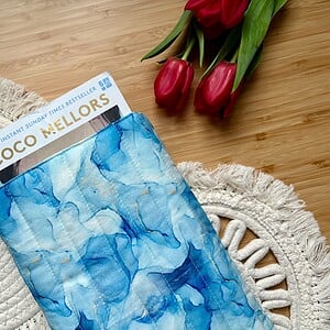 Quilted Book Sleeve | for paper back books up to 400pages