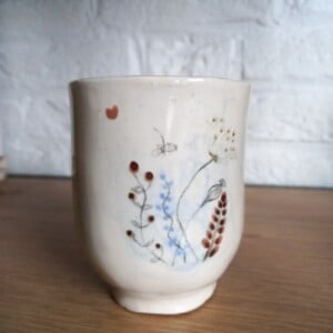 Set keramieken koffiemok en schotel 1