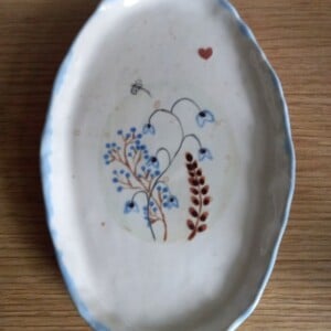 Set keramieken koffiemok en schotel 2