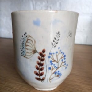 Set keramieken koffiemok en schotel 3