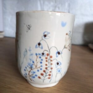 Set keramieken koffiemok en schotel 4