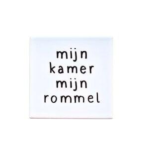 Tegel – Mijn kamer, mijn rommel