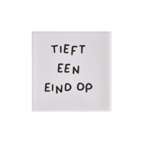 Tegel – Tieft een eind op