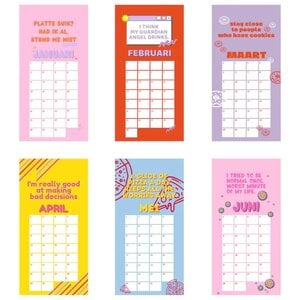 Verjaardagskalender - Gekkiggeit