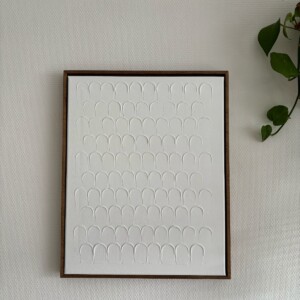 Witte bogen – Textured Art