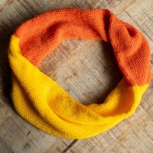 Zachte kleurrijke col – multicolor Sjaal – uniek ontwerp