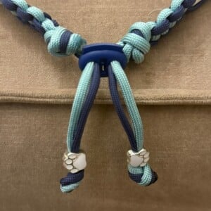 Anti-tekenband blauw