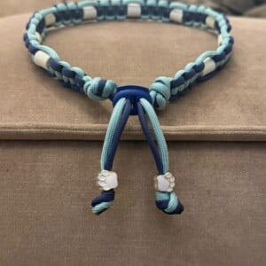 Anti-tekenband blauw