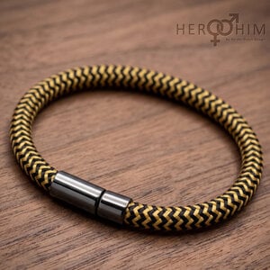 Armband van Textielsnoer - Bee