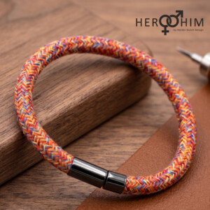 Armband van Textielsnoer - Indian Summer