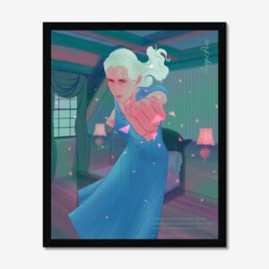 Athena, boekillustratie voor Seven Gothic Tales van Karen Blixen, 40 x 50 cm, kunstprint