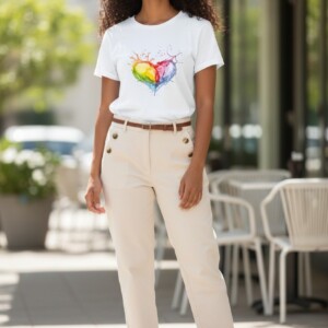 Bubbelend Hart-Shirt