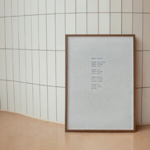 Gedicht - Samenwonen
