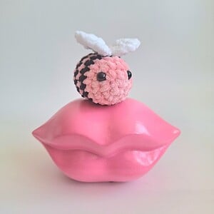 Gehaakte knuffel | Lichtroze bij