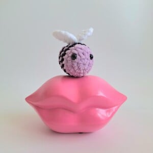 Gehaakte knuffel | Lila bij