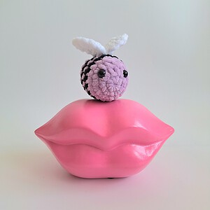 Gehaakte knuffel | Lila bij