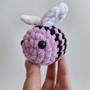 Gehaakte knuffel | Lila bij