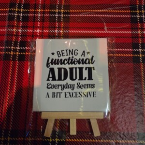 Gepersonaliseerd tegeltje