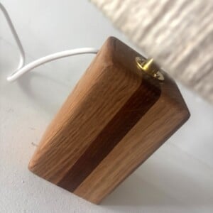 Handgemaakt lampje met leuk detail