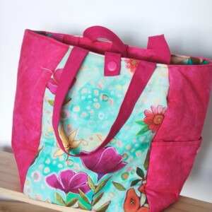 Handige Breitas met Bloemenprint – Rond