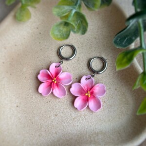 Kersenbloesem oorbellen