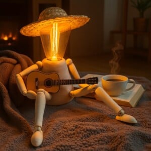 Lightbuddy | wood | strohoed | gitaar
