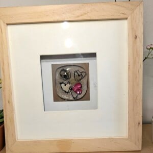 Lots of love. Glasfusing. Uniek