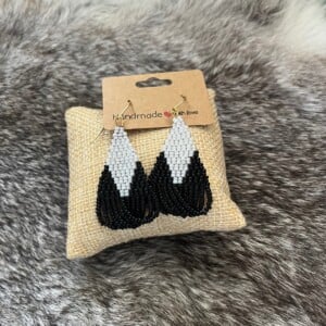 Miyuki 2 kleurig met franjes