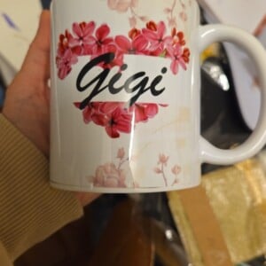 Mokken met letter/naam