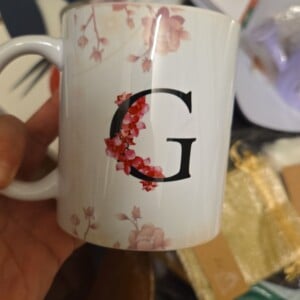 Mokken met letter/naam