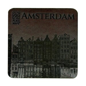 Place Maps Onderzetter Cacaobruin