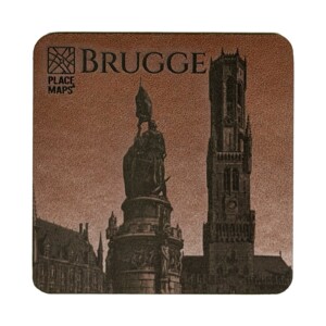Place Maps Onderzetter Kastanjebruin