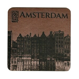 Place Maps Onderzetter Kastanjebruin