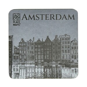 Place Maps Onderzetter Leigrijs