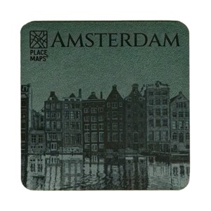 Place Maps Onderzetter Mosgroen