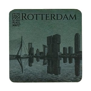 Place Maps Onderzetter Zwart