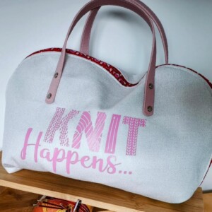 Projecttas – Handgemaakte breitas – haaktas kat