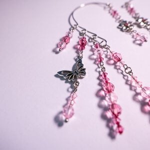 Roze/paarse elf ear cuffs (paar) – fairycore oorhangers zonder gaatje