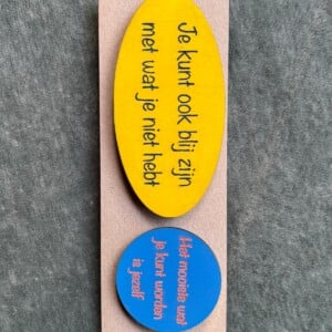 Set inspirerende magneten.